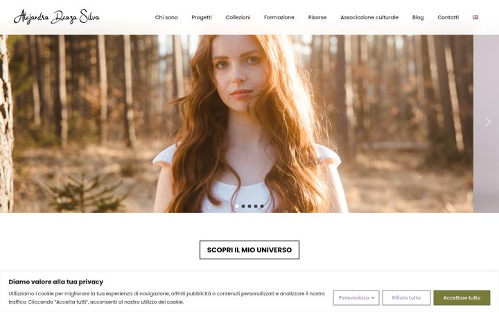 Skjermbilde av alejandradeazasilva.it
