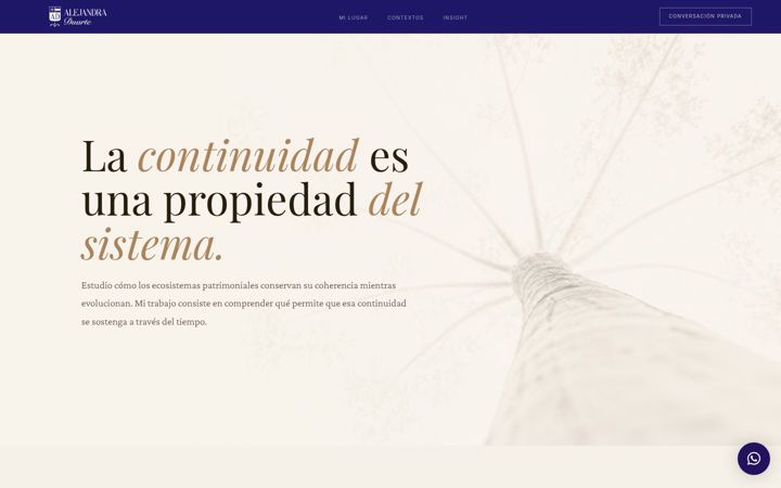 Screenshot of alejandraduartecoach.com