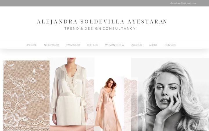 Screenshot of alejandrasoldevillaayestaran.com