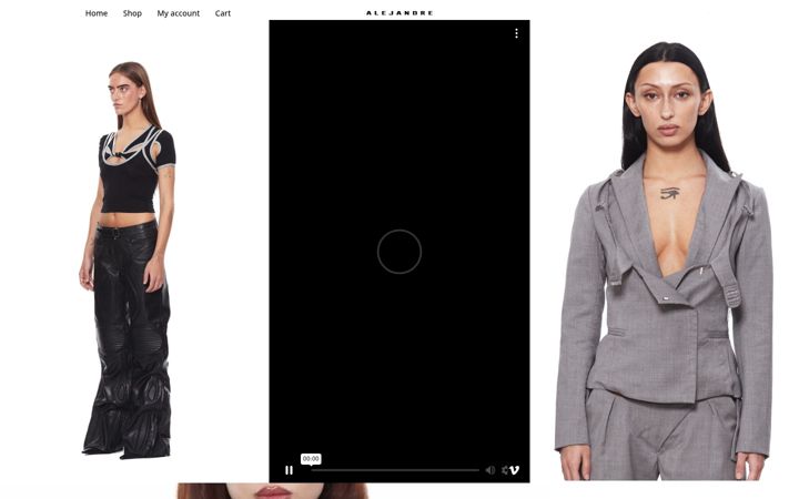 Screenshot of alejandrestudio.com