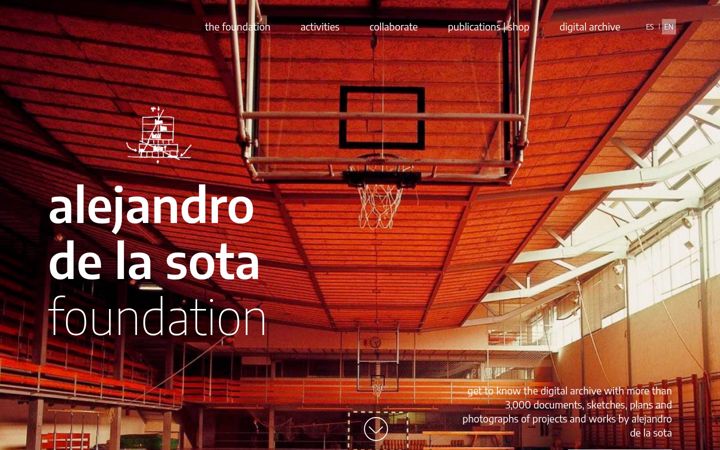 Screenshot of alejandrodelasota.org