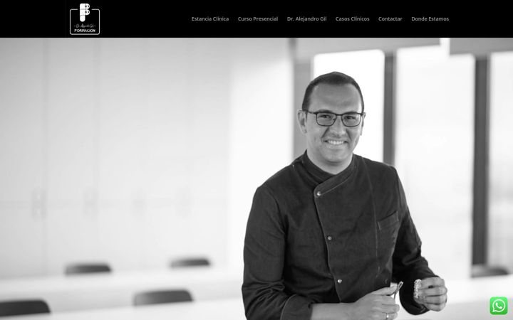 Screenshot of alejandrogilformacion.com