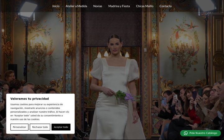 Screenshot of alejandromailloatelier.es