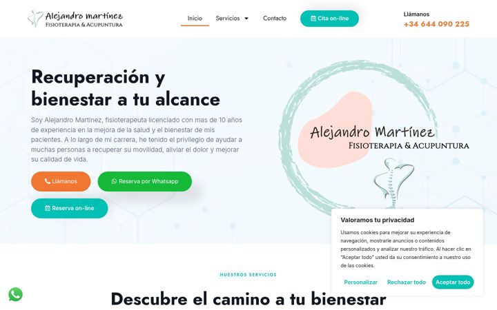 Képernyőkép: alejandromartinezfisioterapia.es