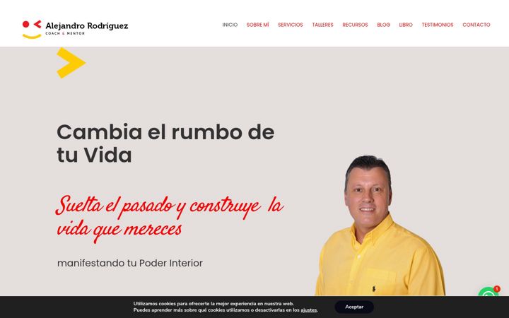 Screenshot of alejandrorodriguezdiaz.com