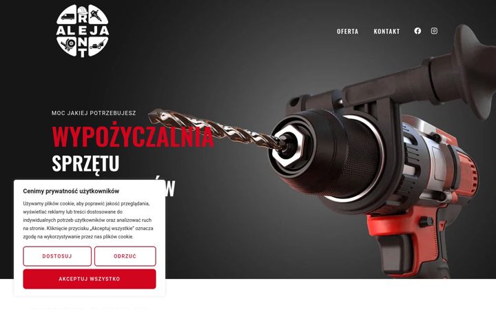 Képernyőkép: alejarent.pl
