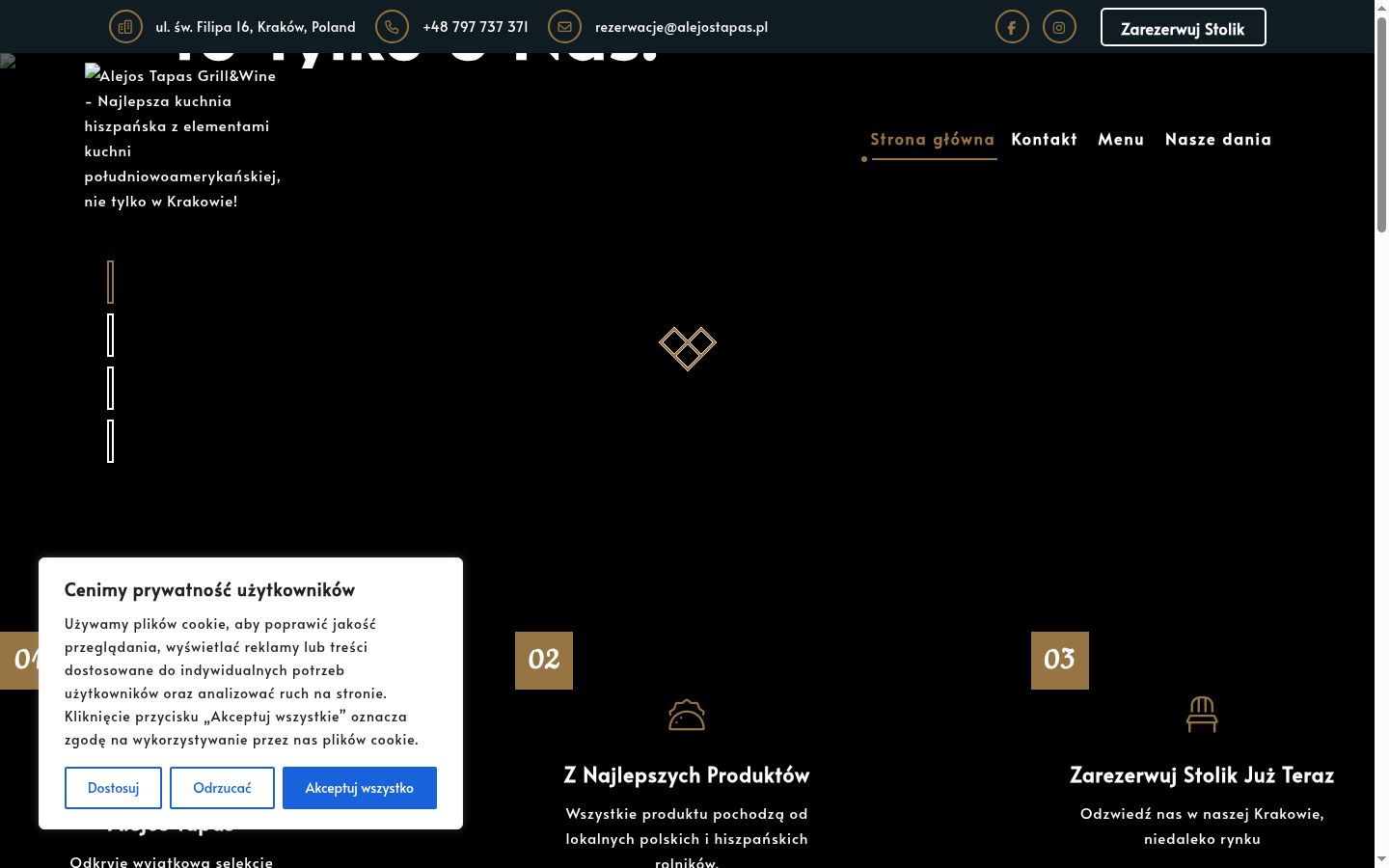 Képernyőkép a bármilyen interakció előtt megjelenő hozzájárulási bannerről