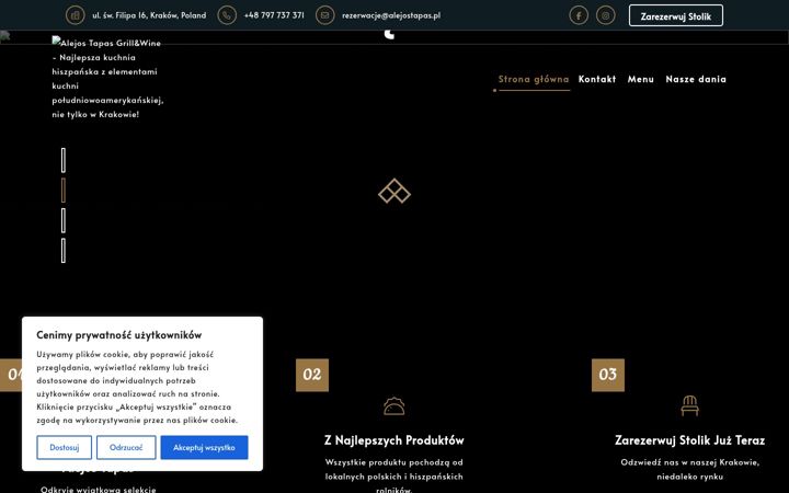 Képernyőkép: alejostapas.pl