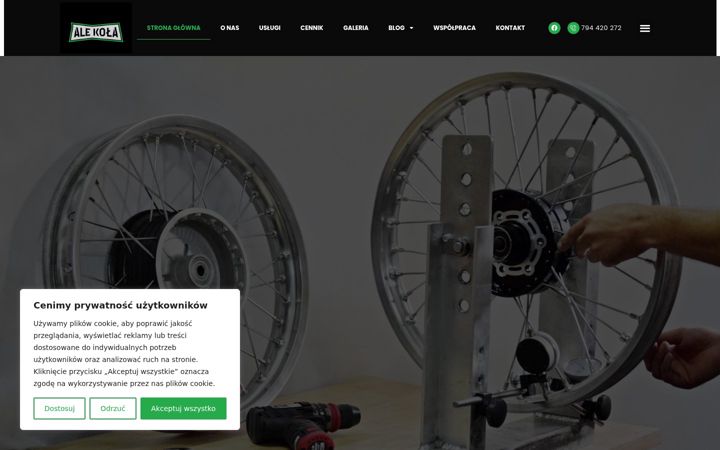 Screenshot of alekola.com