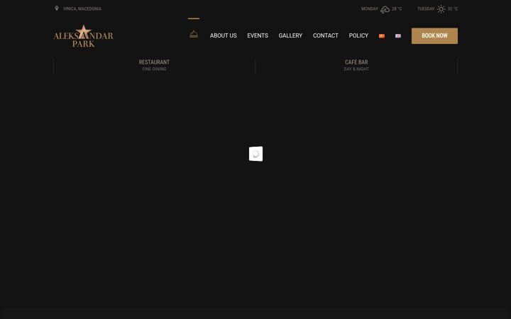 Screenshot of aleksandarpark.mk