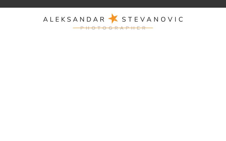 Screenshot of aleksandarstevanovic.com