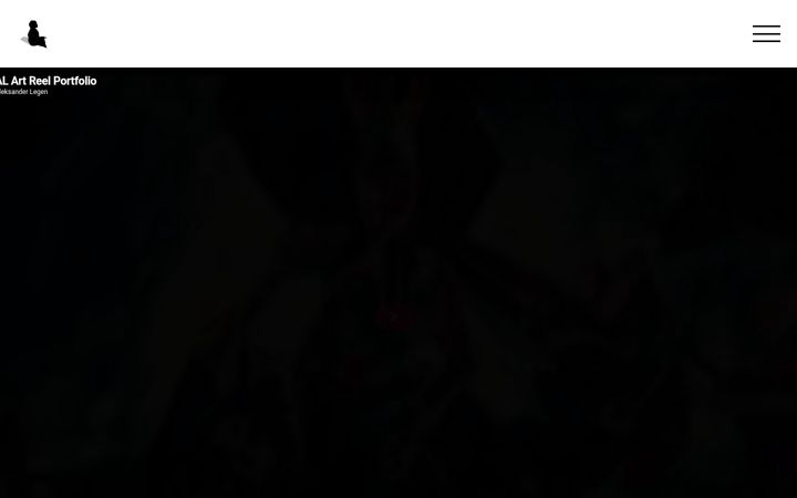 Screenshot of aleksander-legen.com