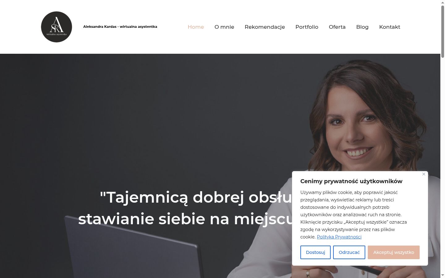 Snímek obrazovky baneru souhlasu zobrazeného před jakoukoli interakcí