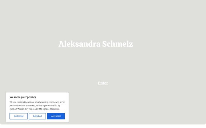 Skærmbillede af aleksandraschmelz.com