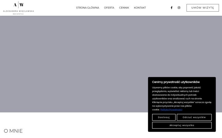 Screenshot of aleksandrawieclawskamedestetica.pl