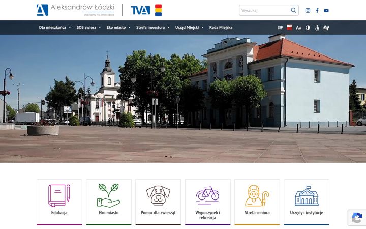 Screenshot of aleksandrow-lodzki.pl