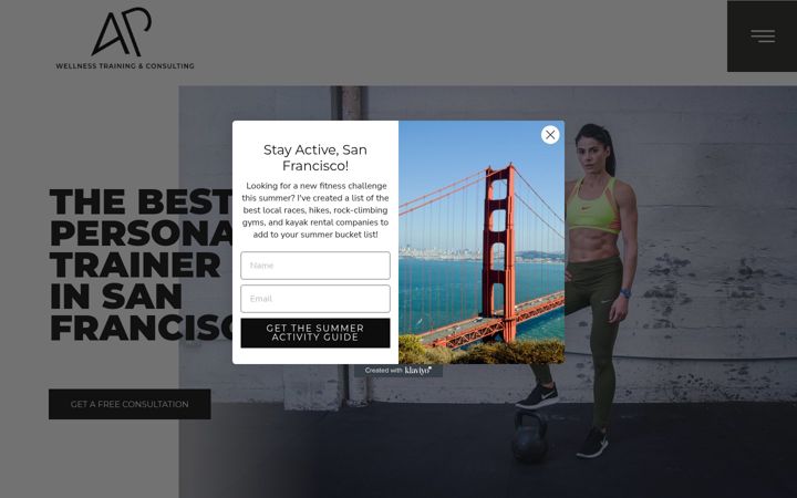 Screenshot of alekspavlovic.com