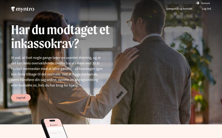Screenshot of alektumgroup.dk