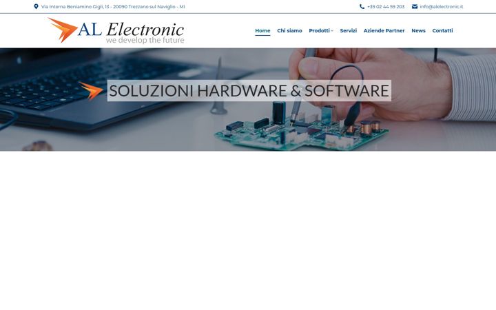 Screenshot di alelectronic.it