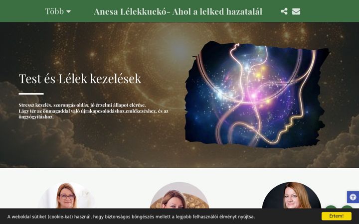Screenshot of alelekkucko.com