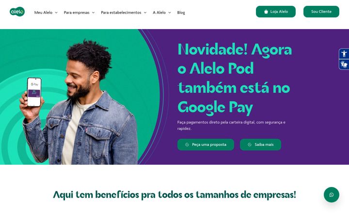 Zrzut ekranu alelo.com.br