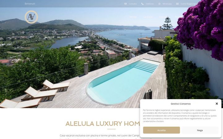 Screenshot of alelula.com
