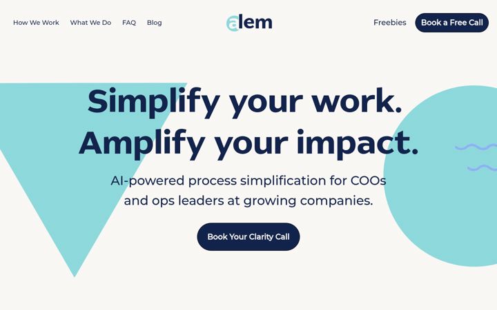 Screenshot of alem.to