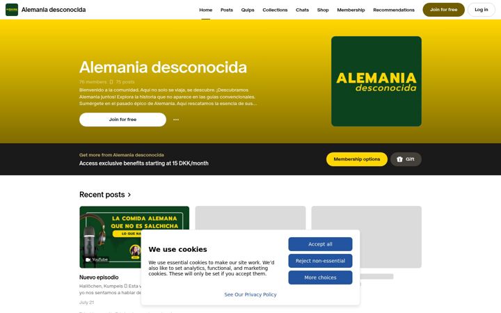 Zrzut ekranu alemaniadesconocida.com
