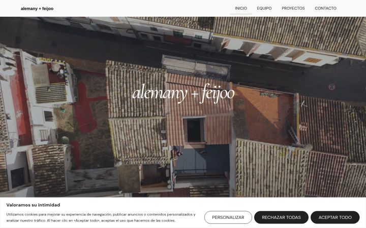 Screenshot of alemanyfeijoo.com