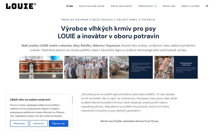 Екранна снимка на alemarfoodgroup.cz