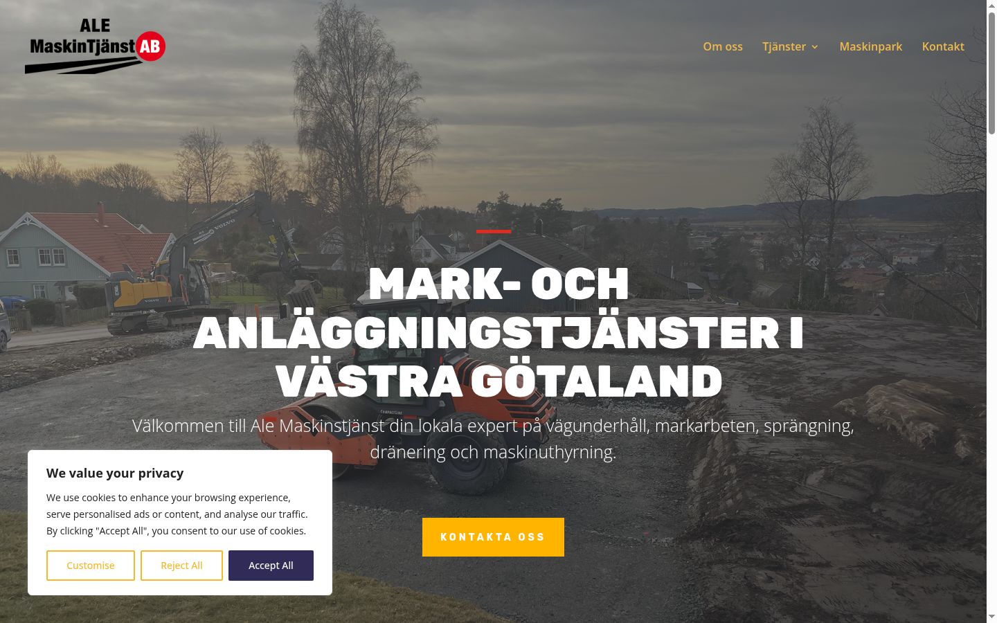 Sutikimo reklamjuostės, rodytos prieš bet kokią sąveiką, ekrano kopija