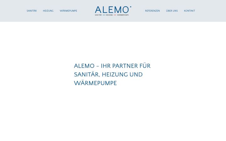 Screenshot of alemo-gebaudetechnik.ch