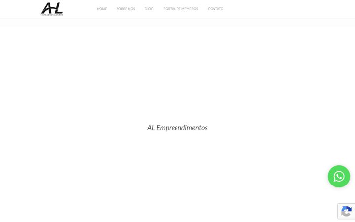 Screenshot of alempreendimentos.com.br