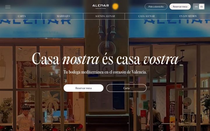 Ekrano kopija alenarbodega.com