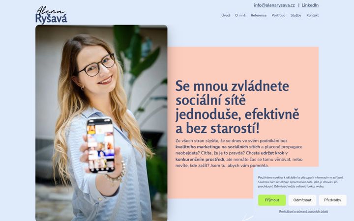 Ekrano kopija alenarysava.cz