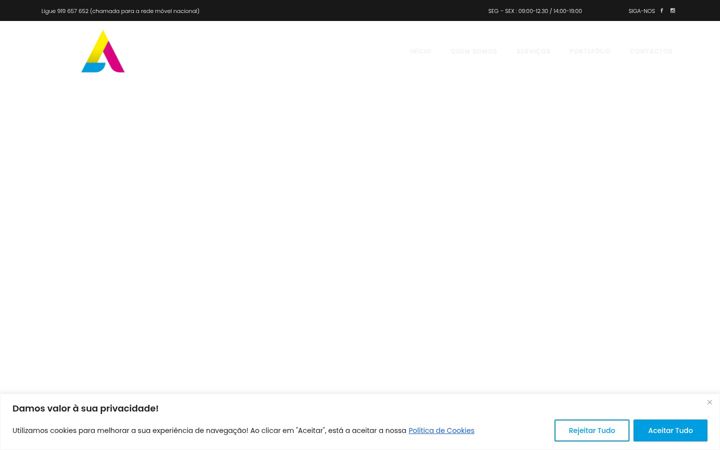 Screenshot of alentejanospublicidade.pt