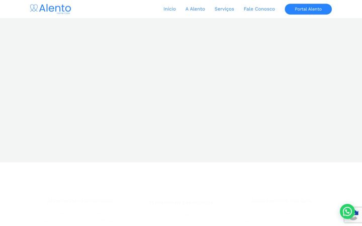 Screenshot von alentohomecare.com.br