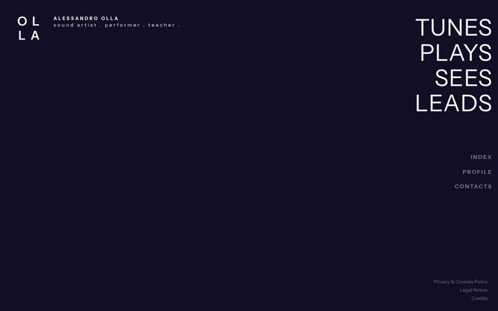 Screenshot von aleolla.it