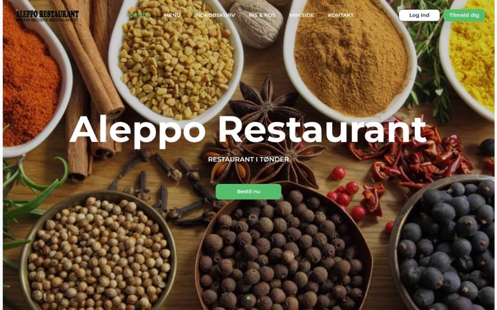 Screenshot of aleppo.dk