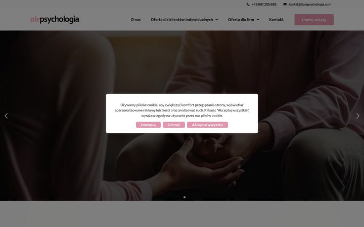 Screenshot of alepsychologia.com