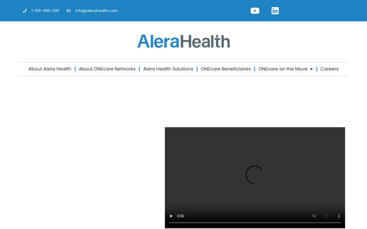 Screenshot of alerahealth.com