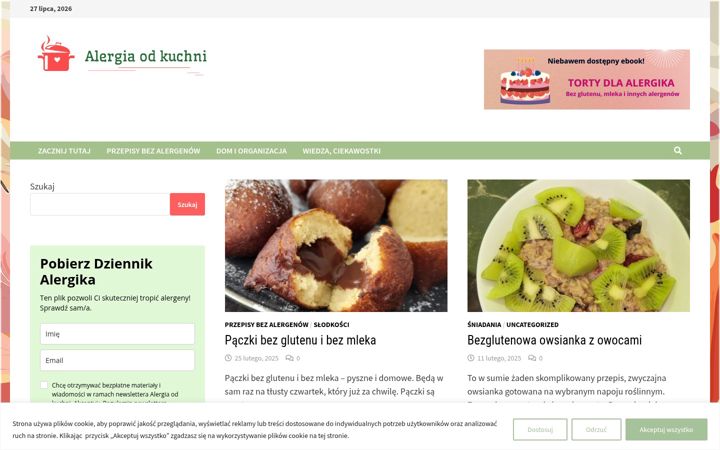 Screenshot of alergiaodkuchni.pl