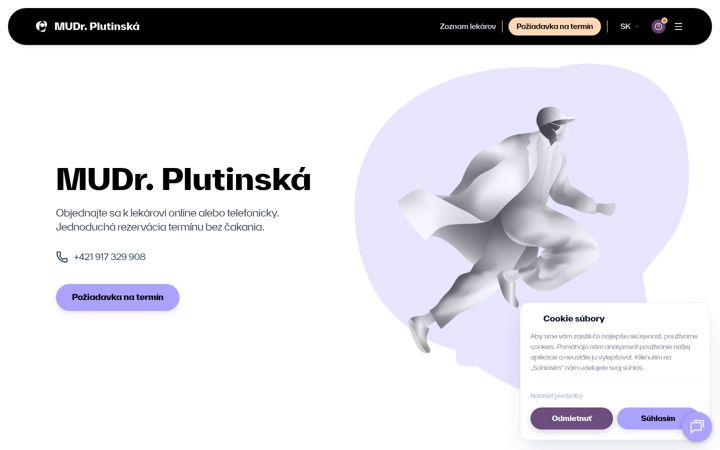 Screenshot of alergologiaplutinska.sk
