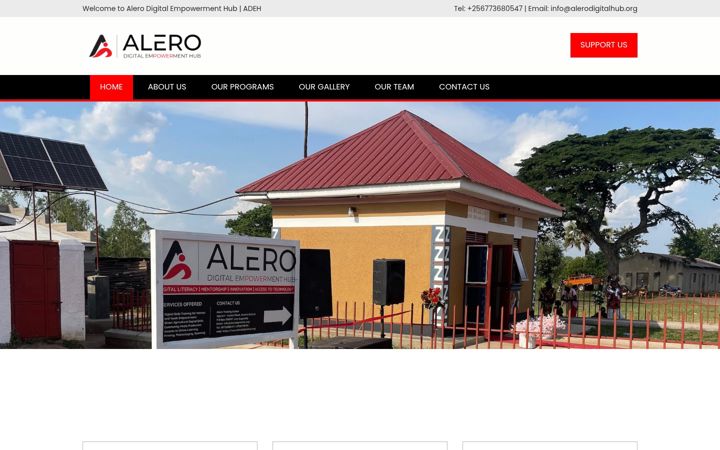 Screenshot of alerodigitalhub.org