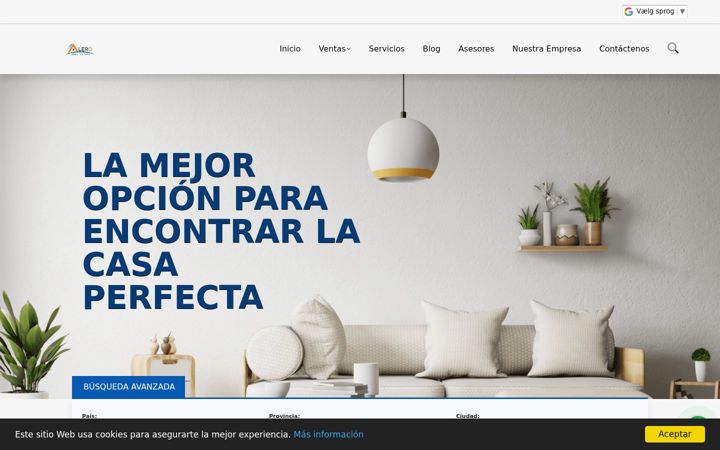 Ekraanipilt saidist alerorealestate.com