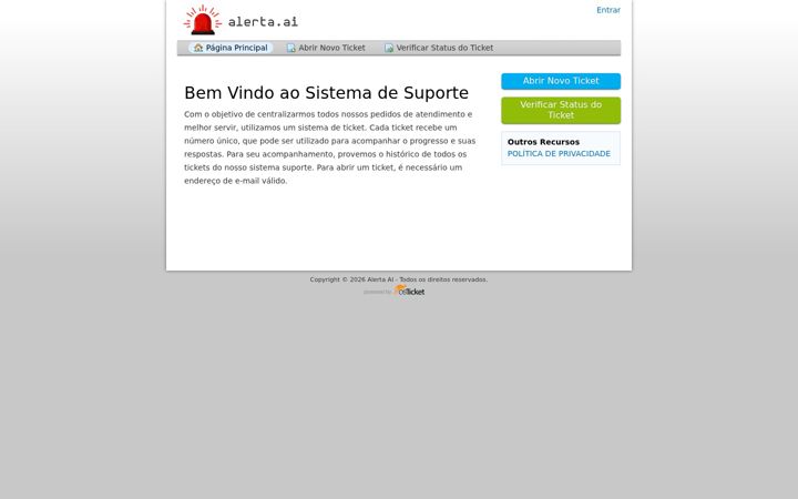 Screenshot of alerta.ai