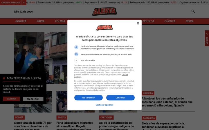 Skärmbild av alerta.com.co