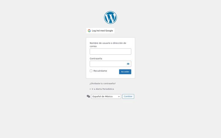 Screenshot of alertaperiodisticaonline.com