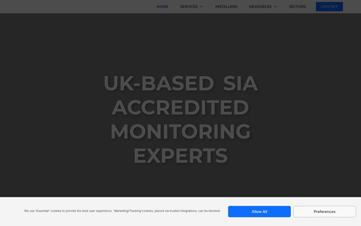 Screenshot of alertmonitoring.uk