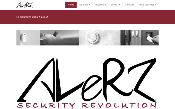 Screenshot of alerz.it
